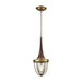 ELK Home - 33140/1 - One Light Mini Pendant - Sturgis - Brushed Antique Brass