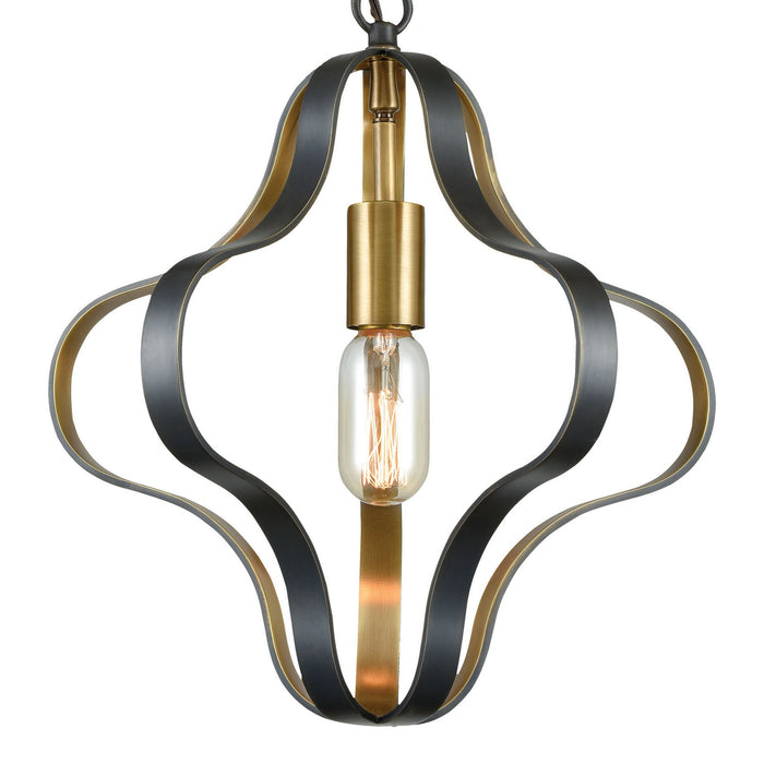 ELK Home - 33163/1 - One Light Pendant - Janis - Aged Bronze