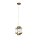 ELK Home - 69204/1 - One Light Mini Pendant - Brandon - Classic Brass