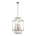 ELK Home - 69206/8 - Eight Light Pendant - Brandon - Classic Brass