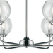 ELK Home - 81364/6 - Six Light Chandelier - Emory - Polished Chrome