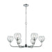 ELK Home - 81364/6 - Six Light Chandelier - Emory - Polished Chrome