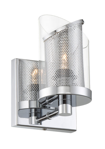 So Inclined One Light Bath Chrome