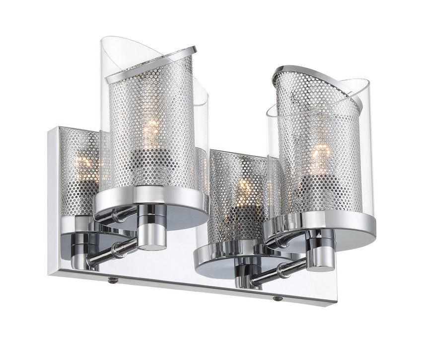 Varaluz - 246B02CH - Two Light Bath - So Inclined - Chrome