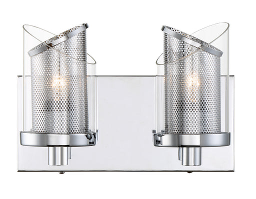 So Inclined Two Light Bath Chrome
