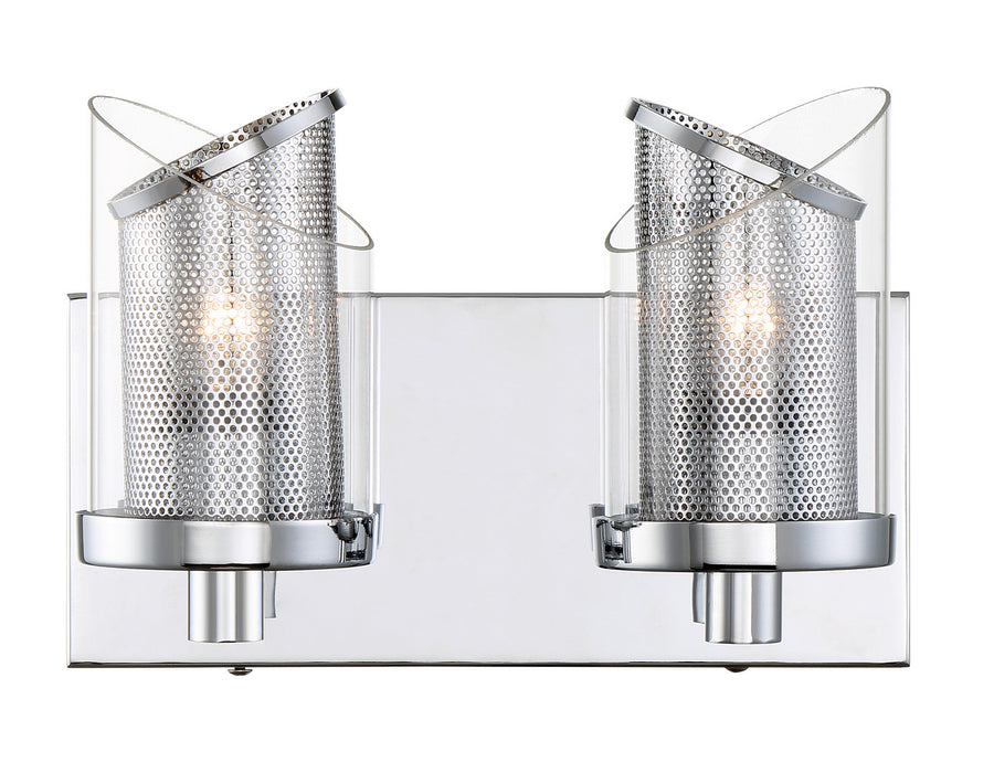 Varaluz - 246B02CH - Two Light Bath - So Inclined - Chrome