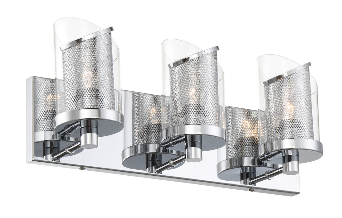 Varaluz - 246B03CH - Three Light Bath - So Inclined - Chrome