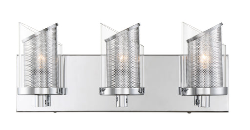 So Inclined Three Light Bath Chrome