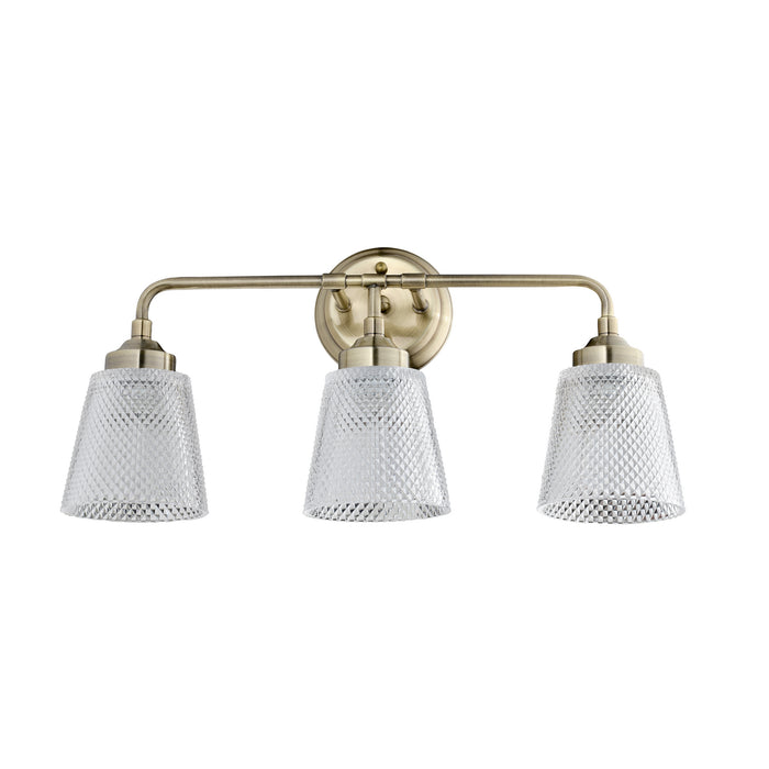 Varaluz - 312B03AB - Three Light Bath - Westport - Antique Brass
