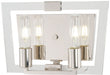 George Kovacs - P1372-613 - Two Light Bath - Crystal Chrome - Polished Nickel