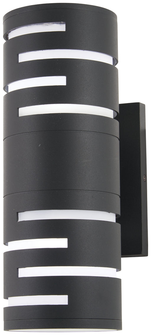 George Kovacs - P1762-066-L - LED Wall Sconce - Groovin - Sand Coal Black