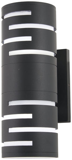 Groovin LED Wall Sconce Sand Coal Black