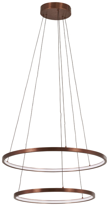 George Kovacs - P8162-670-L - LED Pendant - Full Orbit - Satin Bronze