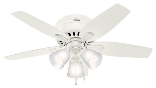Hunter - 51077 - 42 InchesCeiling Fan - Newsome - Fresh White