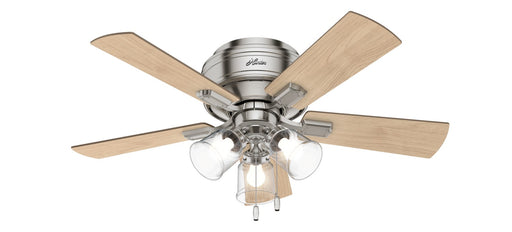 Hunter - 52154 - 42 InchesCeiling Fan - Crestfield - Brushed Nickel