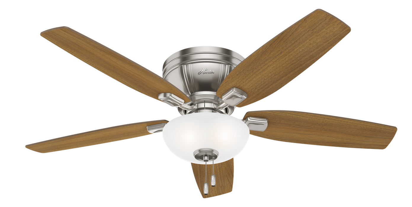Hunter - 53380 - 52 InchesCeiling Fan - Kenbridge - Brushed Nickel