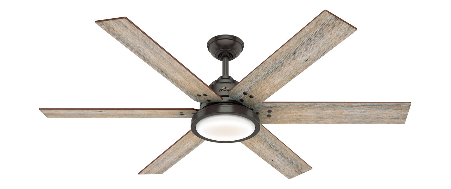 Hunter - 59461 - 60 InchesCeiling Fan - Warrant - Noble Bronze