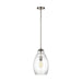 Generation Lighting - P1484SN - One Light Pendant - Marino - Satin Nickel