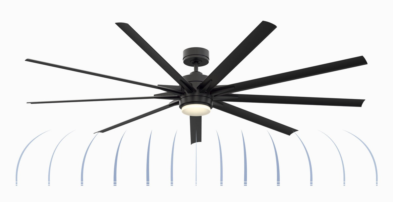 Fanimation - FPD8159BLW - 84 Inches Ceiling Fan - Odyn 84 - Black