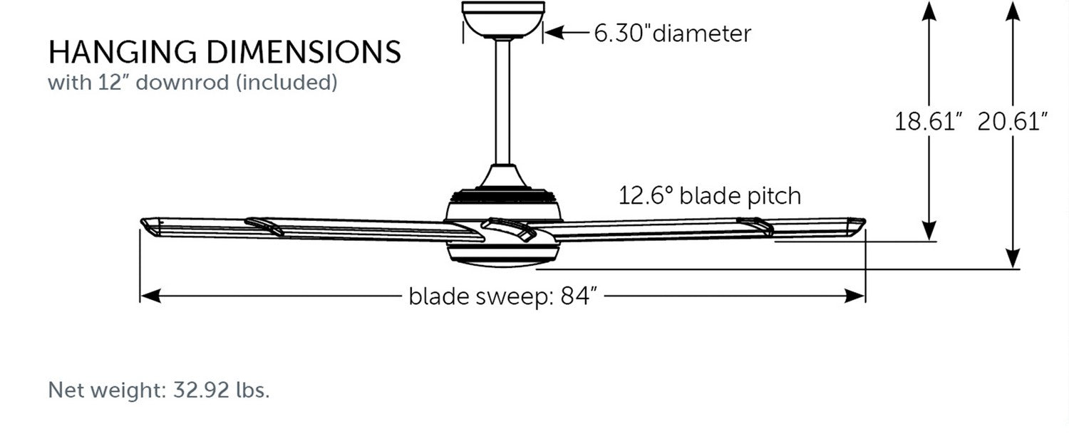 Fanimation - MAD7997SLW - Motor - Stellar Custom - Silver