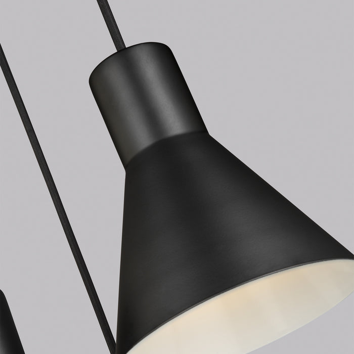 Generation Lighting - 5141303EN3-962 - Three Light Cluster Pendant - Towner - Brushed Nickel