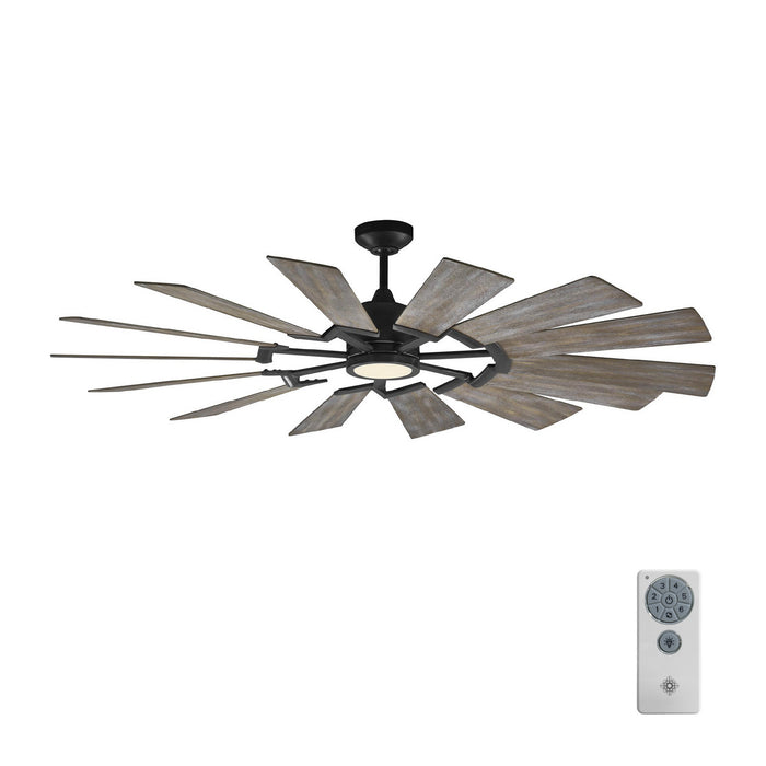 Visual Comfort Fan - 14PRR62AGPD - 62 Inch Ceiling Fan - Prairie - Aged Pewter