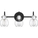 Quoizel - ANW8603EK - Three Light Bath Fixture - Andrews - Earth Black