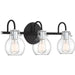 Quoizel - ANW8603EK - Three Light Bath Fixture - Andrews - Earth Black