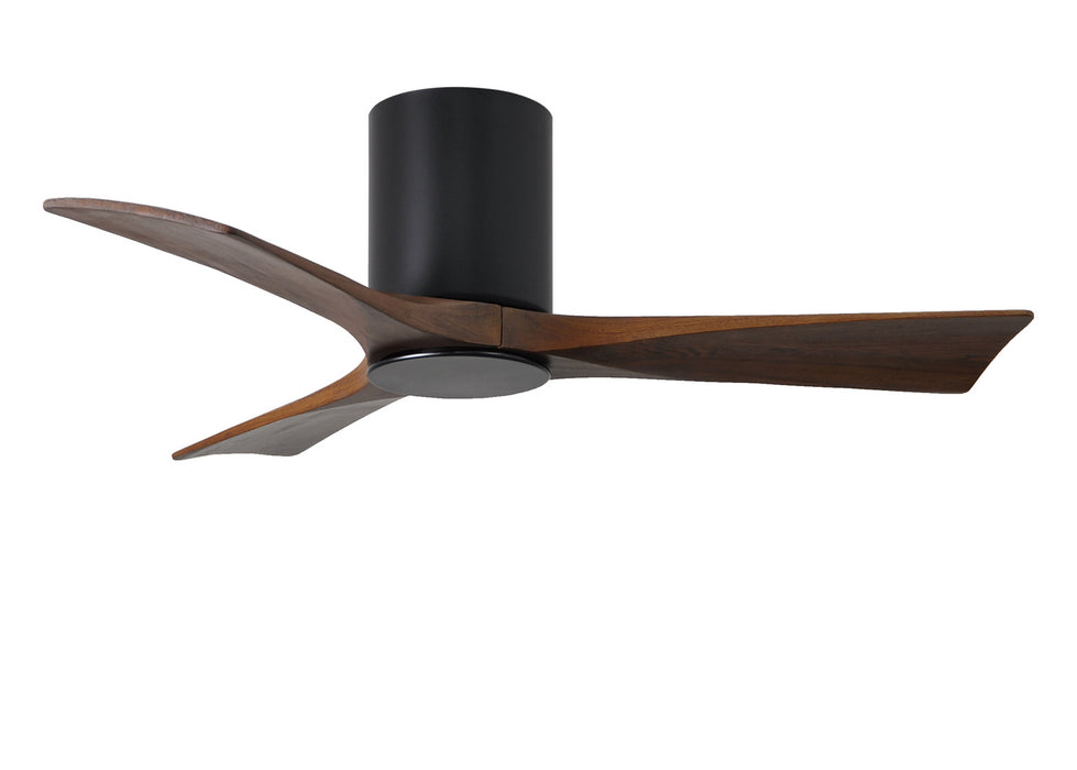 Matthews Fan Company - IR3HLK-BK-WA-42 - 42 Inch Ceiling Fan - Irene-3HLK - Matte Black