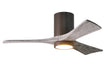 Matthews Fan Company - IR3HLK-TB-BW-42 - 42 Inch Ceiling Fan - Irene-3HLK - Textured Bronze