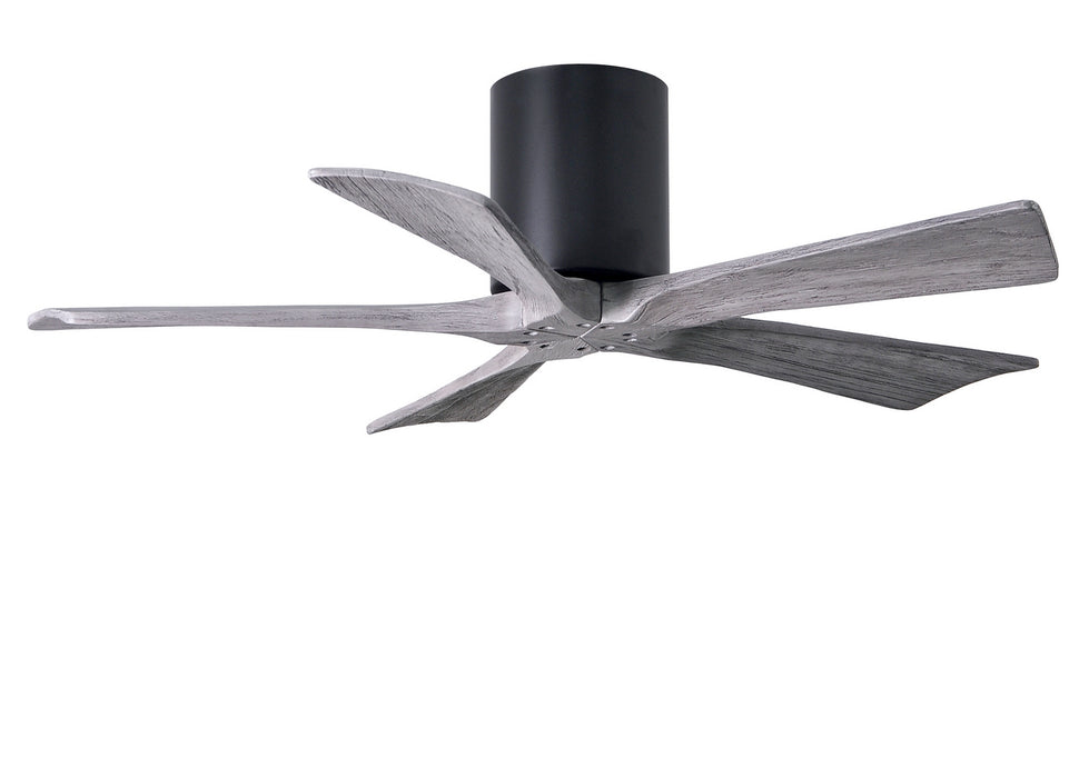 Matthews Fan Company - IR5H-BK-BW-42 - 42 Inch Ceiling Fan - Irene-5H - Matte Black