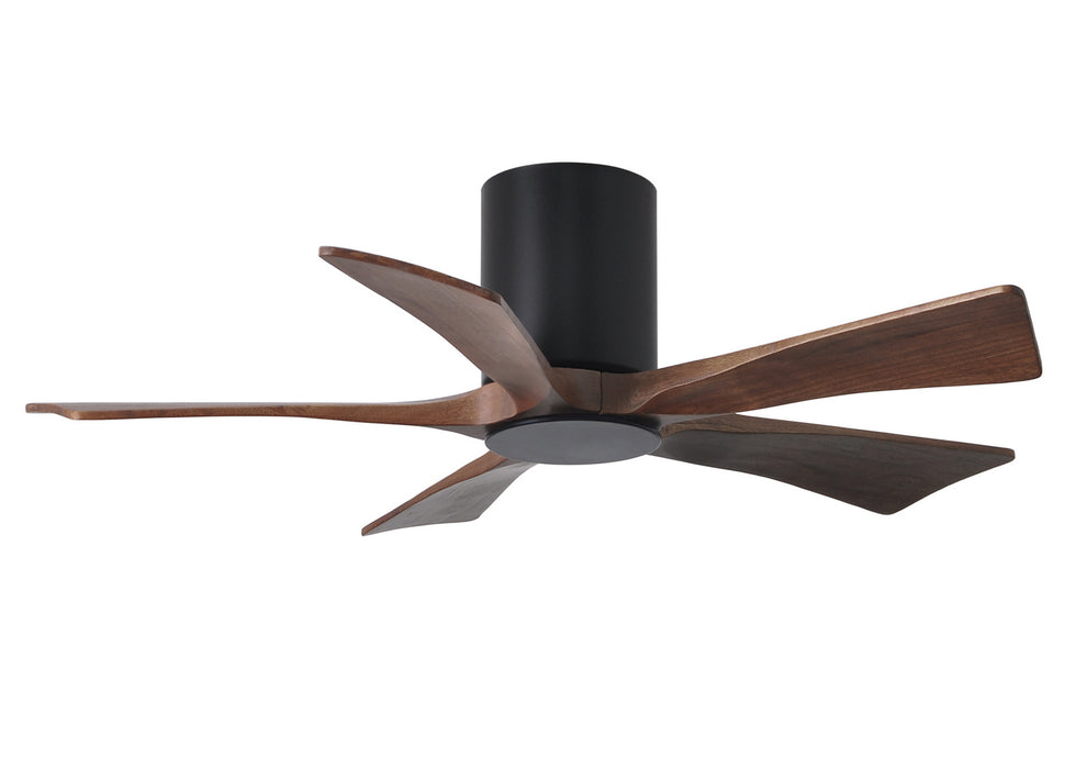 Matthews Fan Company - IR5HLK-BK-WA-42 - 42 Inch Ceiling Fan - Irene-5HLK - Matte Black
