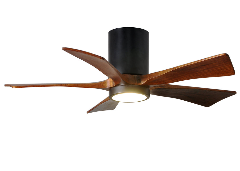 Matthews Fan Company - IR5HLK-BK-WA-42 - 42 Inch Ceiling Fan - Irene-5HLK - Matte Black