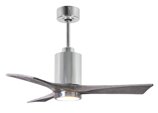 Matthews Fan Company - PA3-CR-BW-42 - 42 Inch Ceiling Fan - Patricia - Polished Chrome