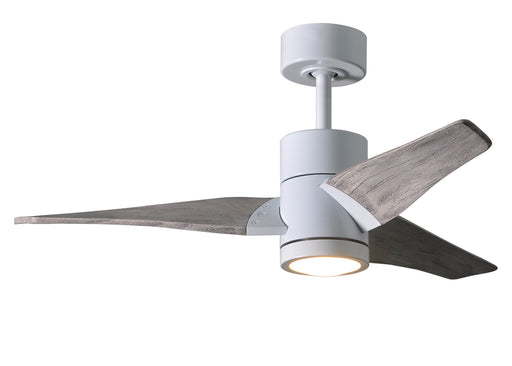 Matthews Fan Company - SJ-WH-BW-42 - 42 Inch Ceiling Fan - Super Janet - Gloss White