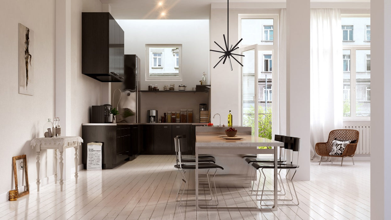 Kuzco Lighting - CH14220-BK - LED Chandelier - Sirius Minor - Black