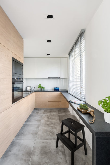 Kuzco Lighting - FM10205-BK - LED Flush Mount - Lucci - Black