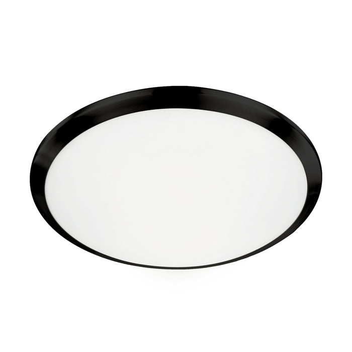 Kuzco Lighting - FM1515-BK - LED Flush Mount - Malta - Black