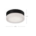 Kuzco Lighting - FM3506-BK - LED Flush Mount - Bedford - Black/Frosted