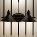 Vaxcel - W0284 - Two Light Vanity - Akron - Oil Rubbed Bronze and Matte White