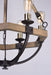 Maxim - 20335WOBZ - Six Light Chandelier - Lodge - Weathered Oak / Bronze
