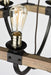 Maxim - 20335WOBZ - Six Light Chandelier - Lodge - Weathered Oak / Bronze
