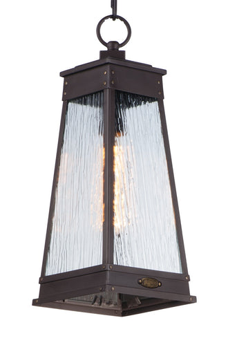 Schooner One Light Outdoor Pendant Olde Brass