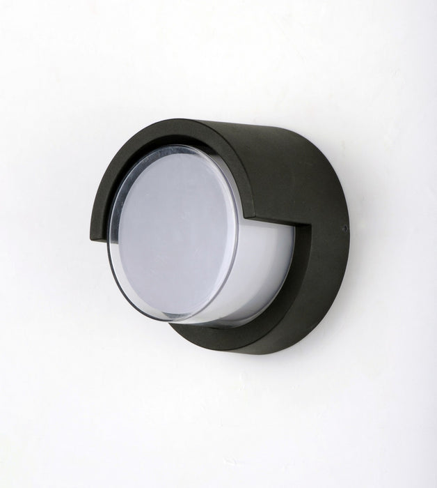 Maxim - 86162BK - LED Outdoor Wall Sconce - Eyebrow - Black