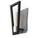 Varaluz - 260W01BLG - One Light Wall Sconce - Zag - Black