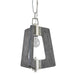 Varaluz - 268M01SOG - One Light Mini Pendant - Lofty - Silverado
