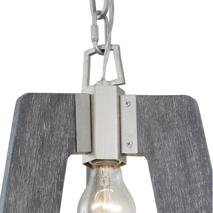 Varaluz - 268M01SOG - One Light Mini Pendant - Lofty - Silverado