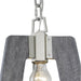 Varaluz - 268M01SOG - One Light Mini Pendant - Lofty - Silverado