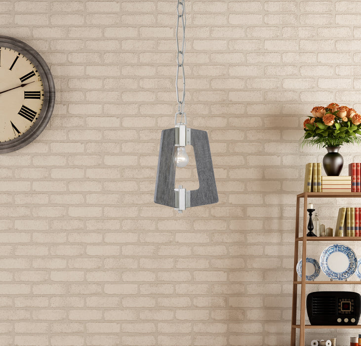 Varaluz - 268M01SOG - One Light Mini Pendant - Lofty - Silverado