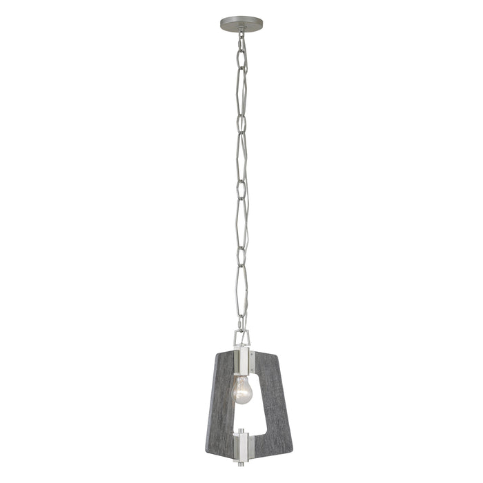 Varaluz - 268M01SOG - One Light Mini Pendant - Lofty - Silverado